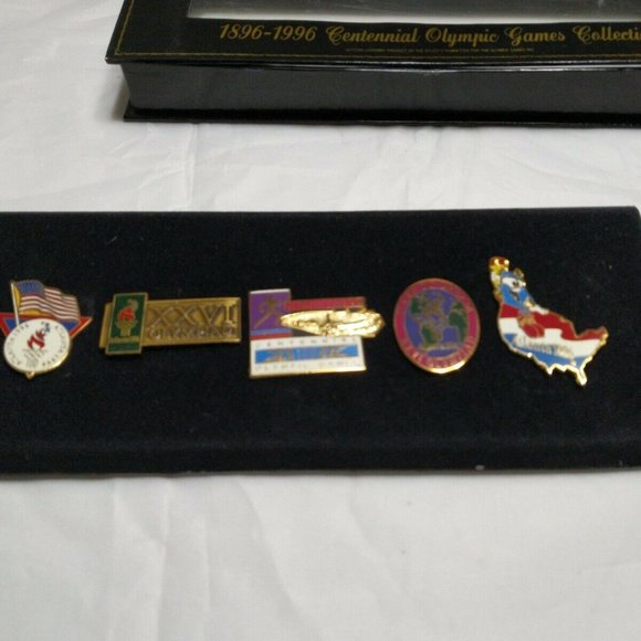 Olympic Games Collector's Pin Set 5 Atlanta 1996 C - Picture 3 of 8